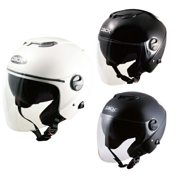 TNK工業 SPEED PIT ZJ-3 ZACK ダブルシールド機能搭載 ジェットヘルメット