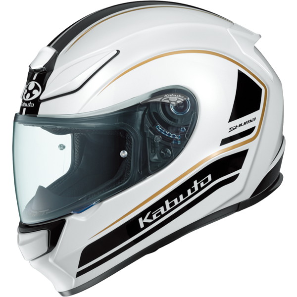 OGK KABUTO SHUMA NOVA(シューマ ノヴァ) 【パールホワイトブラック M(57-58cm)】 バイク用フルフェイスヘルメット|二輪用品店 MOTOSTYLE 店