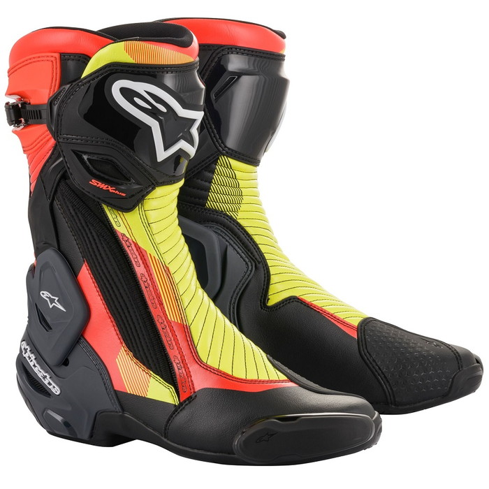アルパインスターズ SMX PLUS V2 BOOT （1351 BK RD FLUO YELLOW FLUO GRAY） SMXプラス レーシングブーツ 2221019