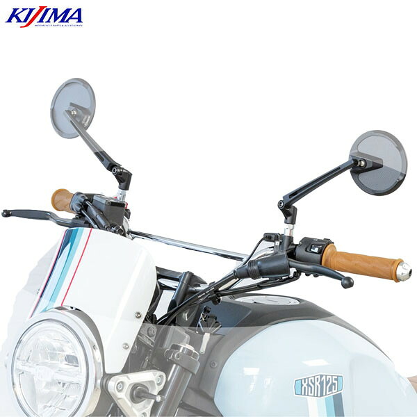 KIJIMA (キジマ) 204-3398 ハンドル トラッカーバーツキ メッキ XSR125