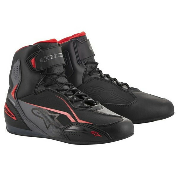 アルパインスターズ FASTER 3 SHOE (131 BK GRY RD) ライディングシューズ|二輪用品店 MOTOSTYLE 店