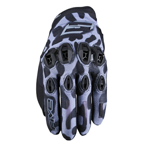 FIVE STUNT EVO2 WOMAN スタント エボ2 レディース グローブ (LEOPARD GREY) 1032101401