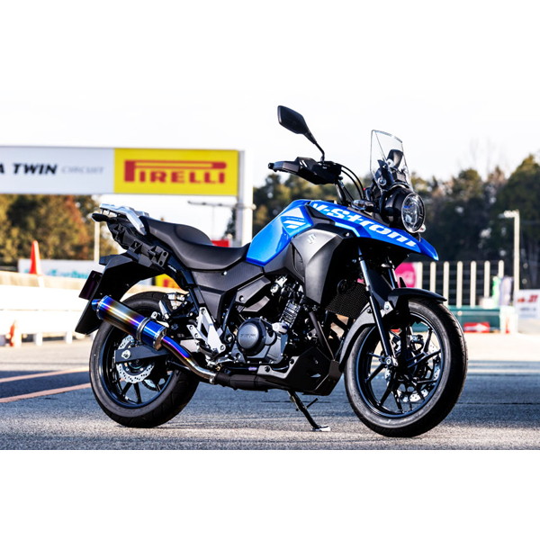 EVATEK(エヴァテック) EVT-2302 マフラー楕円カラード S/O JMCA V-STROM250 17-|二輪用品店 MOTOSTYLE 店
