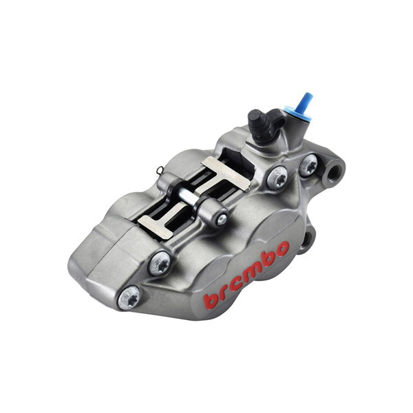 brembo（ブレンボ）アキシャル 4Pキャリパー 右 P4.30/34 Caliper w/R.logo titanium 20.5165.89 正規品｜二輪用品店 MOTOSTYLE 店