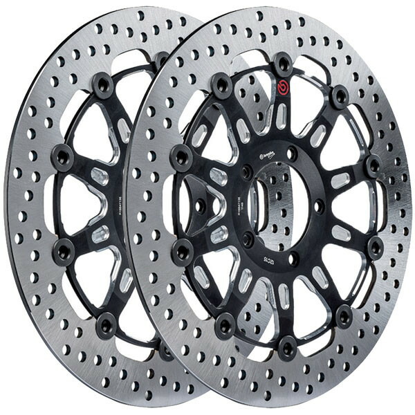 brembo（ブレンボ）フローティングディスク 左右セット HPK The Groove Disc kit DIA330 Kawasaki 正規品
