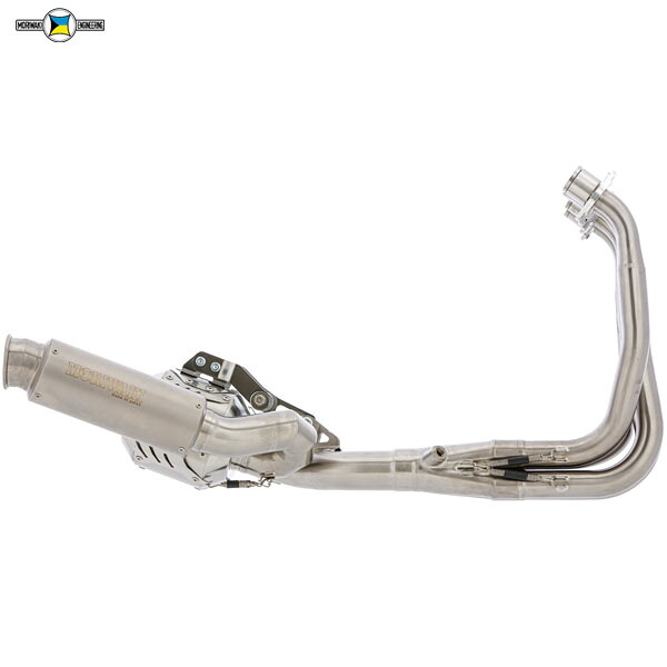 MORIWAKI (モリワキ) 01810-L2254-00 クロスショート フルエキゾーストマフラー ホワイトチタン Ninja ZX-25R 21｜二輪用品店 MOTOSTYLE 店