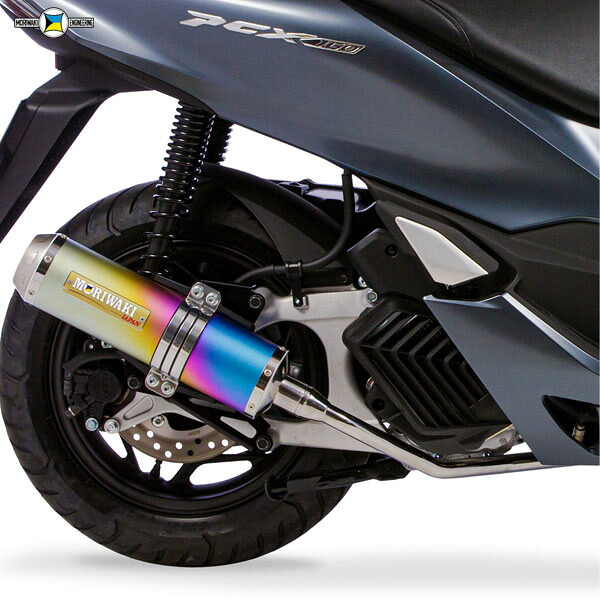 MORIWAKI (モリワキ) 01810-L31X8-00 ゼロ フルエキゾーストマフラー アノダイズドチタン PCX/160 23-|二輪用品店 MOTOSTYLE 店