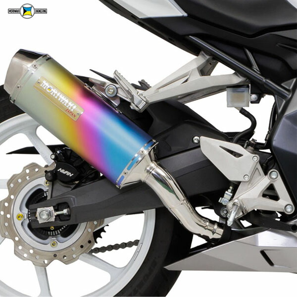 MORIWAKI (モリワキ) 01810-6K1W8-00 MX スリップオンマフラー アノダイズドチタン CBR250RR 23-