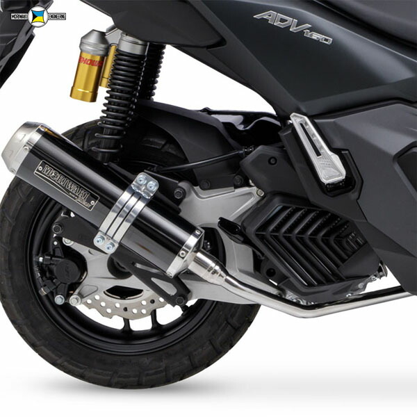 MORIWAKI (モリワキ) 01810-A81X3-01 ゼロ フルエキゾーストマフラー BP-χ ADV160 23|二輪用品店 MOTOSTYLE 店