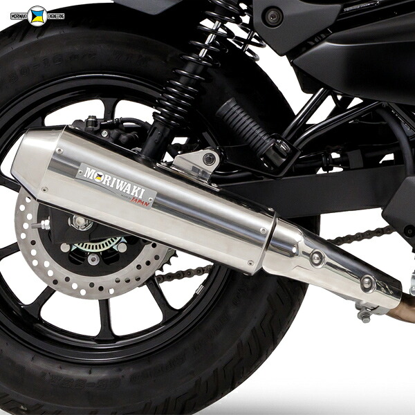 MORIWAKI (モリワキ) 01810-HL261-00 ネオクラシック スリップオンマフラー ステンレス ELIMINATOR 23-｜二輪用品店 MOTOSTYLE 店