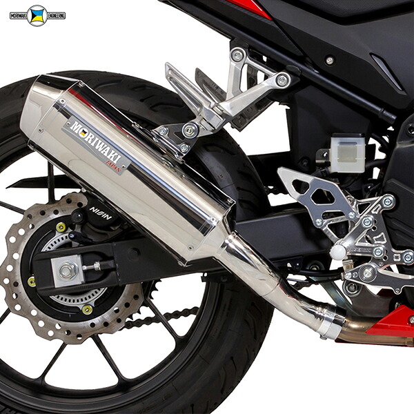 MORIWAKI (モリワキ) 01810-6L1Z3-00 MX ステンレス スリップオンマフラー CBR400R/400X/NX400 19-｜二輪用品店 MOTOSTYLE 店