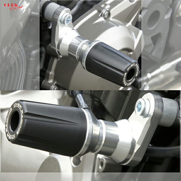 OVER Racing 59-792-01 Z1000/Nin1000 -16 レーシングスライダー シルバー｜二輪用品店 MOTOSTYLE 店
