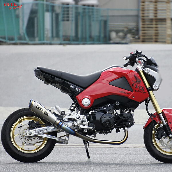 OVER Racing 13-22-21R GROM GP-PERFORMANCE RS-R チタン|二輪用品店 MOTOSTYLE 店