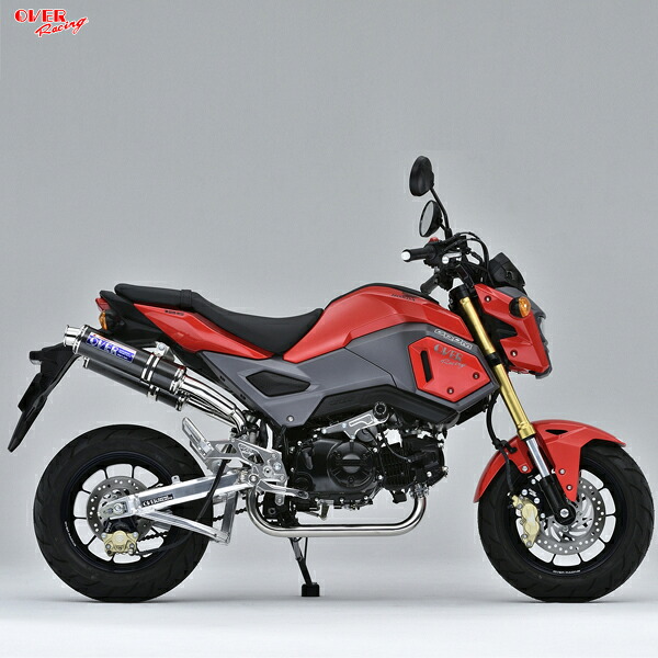 OVER Racing 16-221-11 GROM(16-) ツインカーボンマフラー