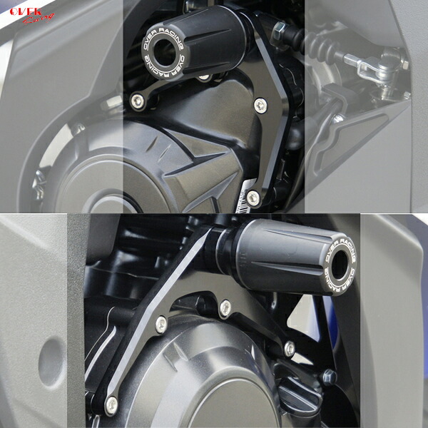 OVER Racing 59-57-01B GSX250R レーシングスライダー BLK|二輪用品店 MOTOSTYLE 店