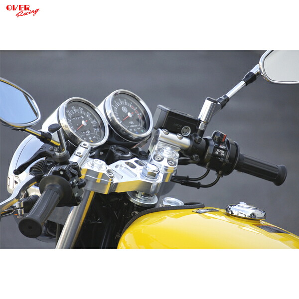 OVER Racing 55-401-12 SR(FI) スポーツライディング ハンドルキット シルバー|二輪用品店 MOTOSTYLE 店