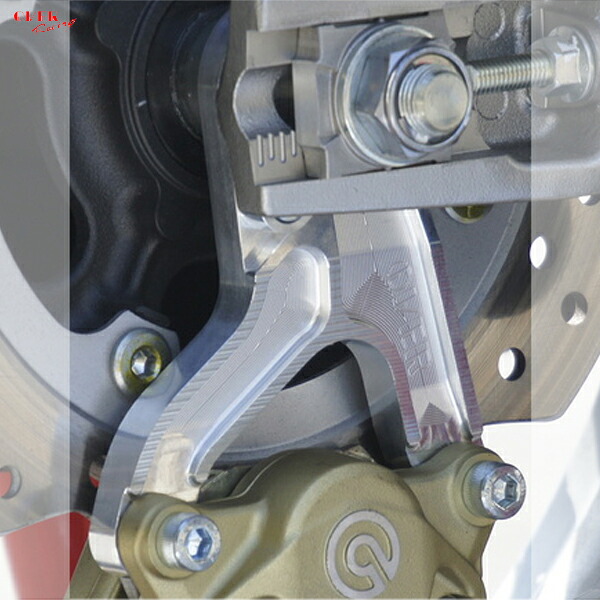 OVER Racing 83-02-21 リア キャリパーサポート ブレンボ2P(カニ)用 シルバー CBR250RR｜二輪用品店 MOTOSTYLE 店