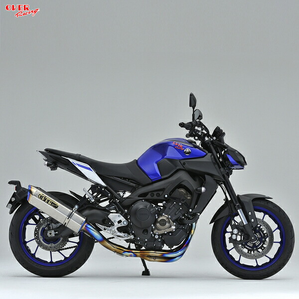 OVER Racing 25-451-11 TT-Formula RS フルチタン 3-1 MT-09(17) XSR900(18-)|二輪用品店 MOTOSTYLE 店
