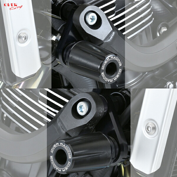 OVER Racing 59-71-01B Z900RS/Cafe(-20) エンジンスライダー ブラック