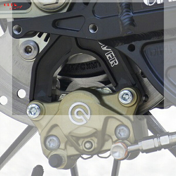 OVER Racing 83-71-21B Z900RS/Cafe リア キャリパーサポート ブレンボ2P(カニ)用 ブラック