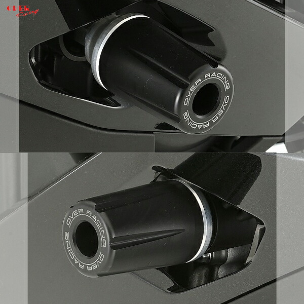 OVER Racing 59-86-01 ZX-25R(20-) レーシングスライダー シルバー｜二輪用品店 MOTOSTYLE 店