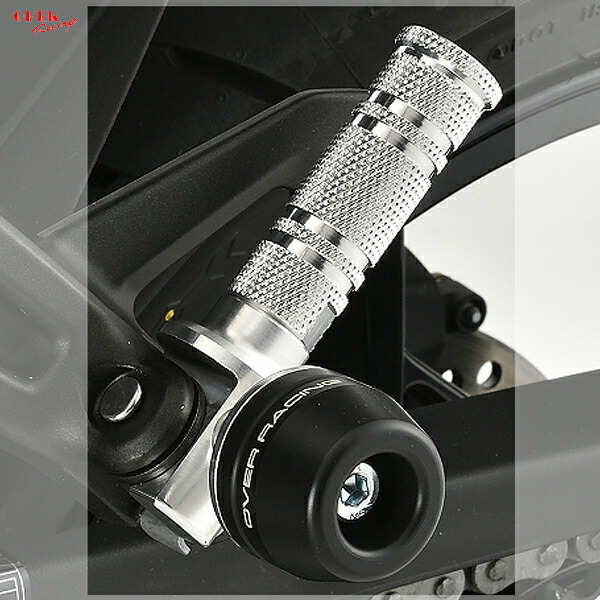 OVER Racing 59-86-04 ZX-25R/SE(20-) タンデムスライダー シルバー|二輪用品店 MOTOSTYLE 店
