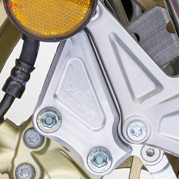 OVER Racing 83-021-11 CBR250RR(ABS) フロントキャリパーサポート ブレンボ4P用 シルバー｜二輪用品店 MOTOSTYLE 店