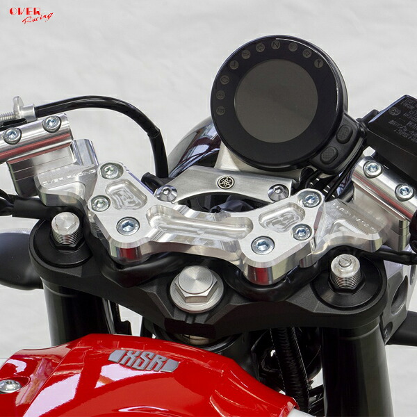 OVER Racing 55-451-12 XSR900(18-)スポーツライディングハンドルキット シルバー|二輪用品店 MOTOSTYLE 店