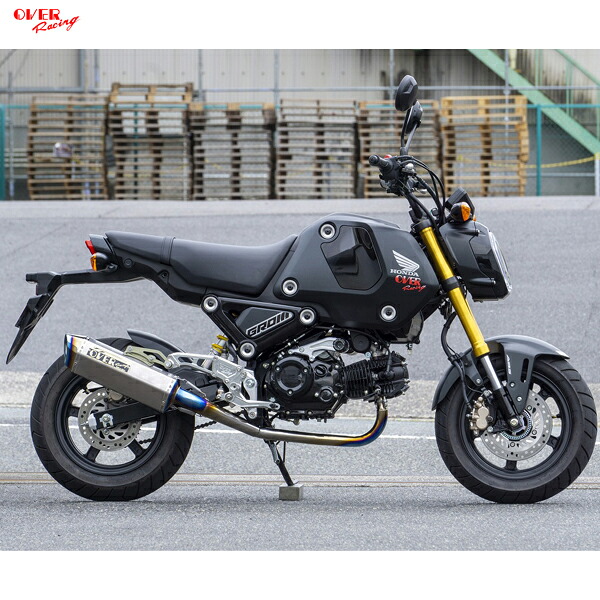 OVER Racing 16-223-05 TT-Formula RS フルチタン GROM(21-22)|二輪用品店 MOTOSTYLE 店