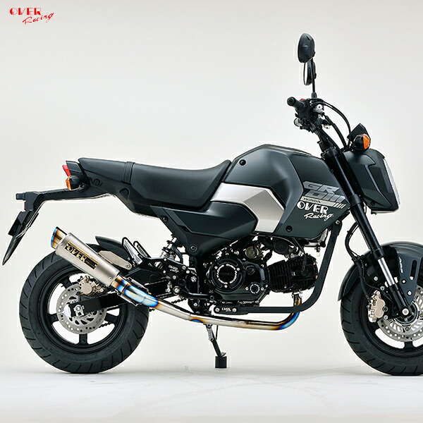 OVER Racing 13-223-21R GROM(21-) GP-PERFORMANCE RS-R チタン