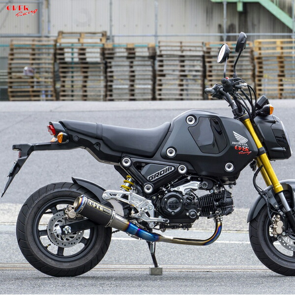 OVER Racing 16-223-08 GP-PERFORMANCE XL フルチタン GROM(21-22)
