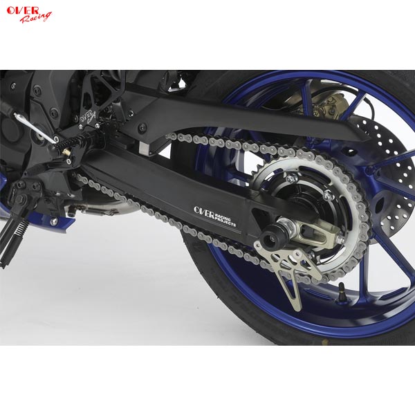 OVER Racing 52-44-09B スイングアーム Type9 ブラック YZF-R7(22-)