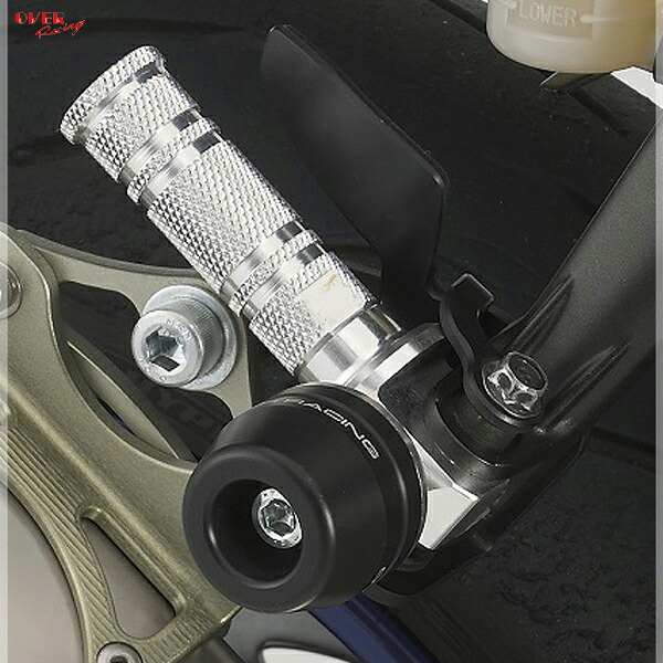 OVER Racing 59-452-04 MT-09(21-) タンデムスライダー シルバー|二輪用品店 MOTOSTYLE 店