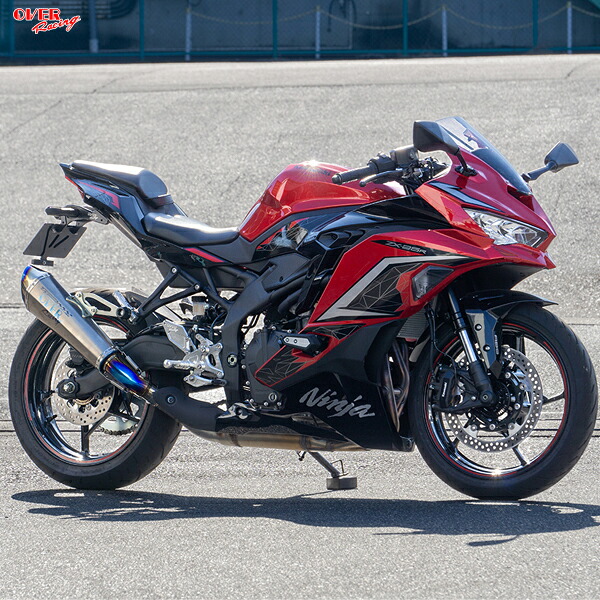OVER Racing 17-861-12 TT-Formula RS+PRO フルチタン スリップオン ZX-25R SE(23-) ZX-4R SE(23-) ZX-4RR(23-)