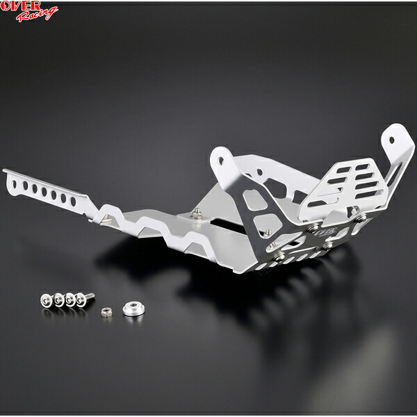 OVER Racing 57-32-02 アンダーガード シルバー XSR125(24-)|二輪用品店 MOTOSTYLE 店