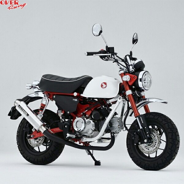 OVER Racing 16-014-04B SESMIC-Mini マフラー ブラック Monkey125(21-)｜二輪用品店 MOTOSTYLE 店