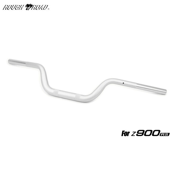 ラフ&ロード HB4ERS-SV HARDY アルミテーパーハンドルバー Z900RS 用 ハンドル SILVER MEDIUM|二輪用品店 MOTOSTYLE 店