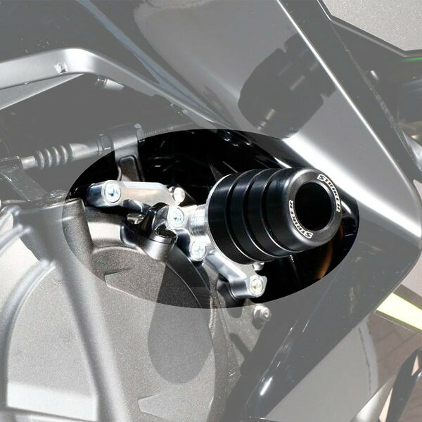 ストライカー システム ガードスライダー SS-GS143A-F2 18 NINJA250/400 ロワ(クランクサイド)