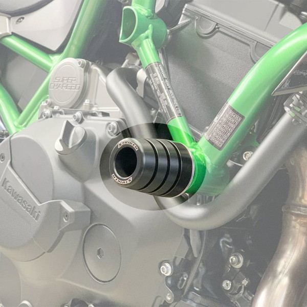ストライカー システム ガードスライダー SS-GS153A-F1 Z H2 `20- 標準シルバー|二輪用品店 MOTOSTYLE 店