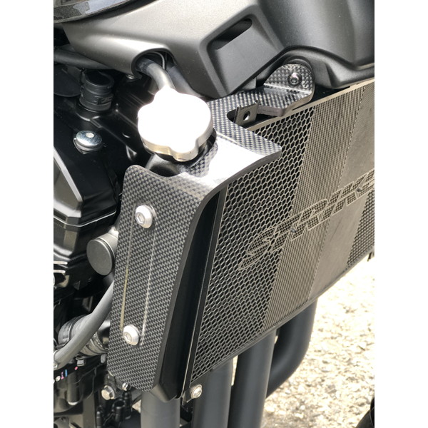 ストライカー（STRIKER） エアロデザイン SAD ラジエターサイドシュラウド 【21~ Z900RS/CAFE Type-2（ボルトオン） カーボン】 SAD-RSS158C2