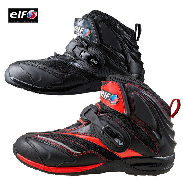 楽天市場】バイク シューズ ライディングシューズ elf エルフ