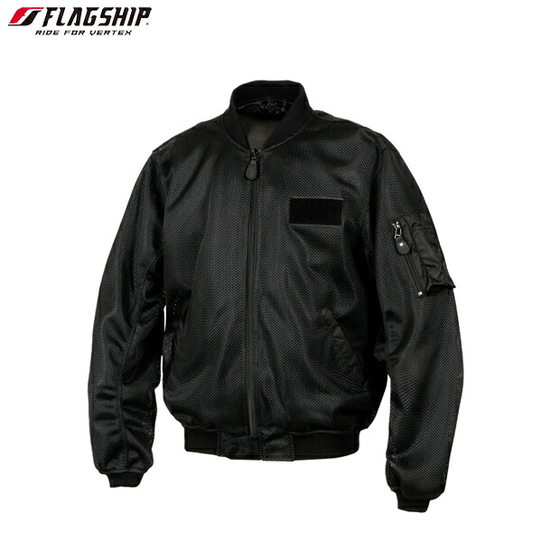 フラッグシップ(FLAGSHIP) FJ-S220 ベンタス MA-1 Bタイプ Black|二輪用品店 MOTOSTYLE 店
