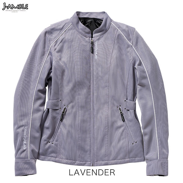 J-AMBLE ROJ120 スタイルアップメッシュジャケット RossoStyleLab(レディース) LAVENDER｜二輪用品店 MOTOSTYLE 店
