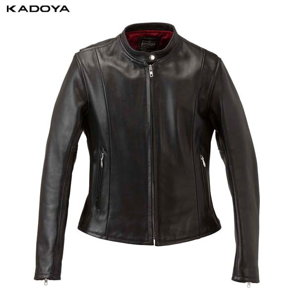 てくてく　シングルライダースジャケット　KADOYA 楽天市場】KADOYA VNS-4 / ブラック カドヤ公式 楽天市場店
