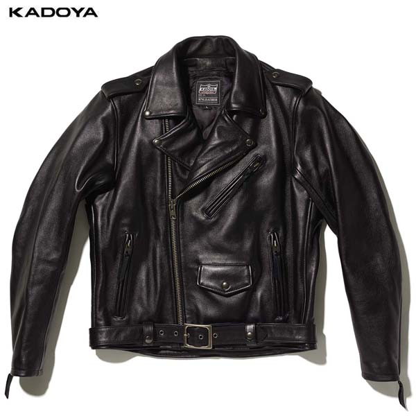 【KADOYA】 レザー ジャケット L KADOYA カドヤ レザージャケット LMX-TR Lサイズ ソフトレザー