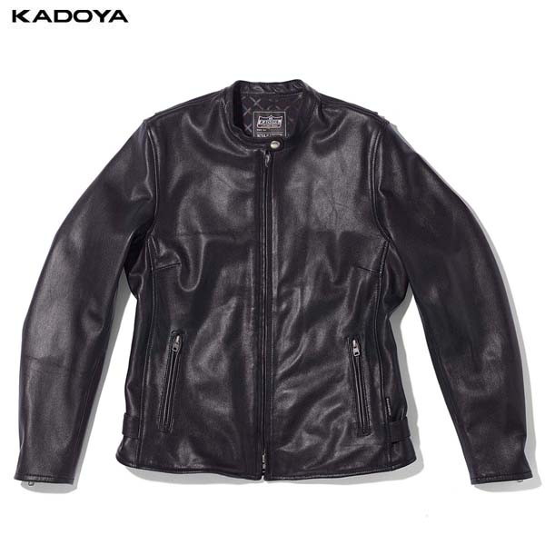 【送料無料】カドヤ K'S LEATHER LLサイズ 山羊革 ゴートスキン 革ジャン シングル レザージャケット｜カドヤ公式オンライン