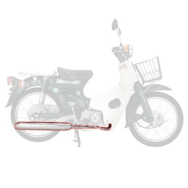 NANKAI(ナンカイ) CM-03 パワーコンプマフラー カブ ノーマルルックタイプ タイプ3|二輪用品店 MOTOSTYLE 店