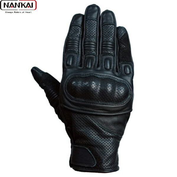 NANKAI(ナンカイ) SDG-7081 パンチングメッシュレザーグローブ ブラック