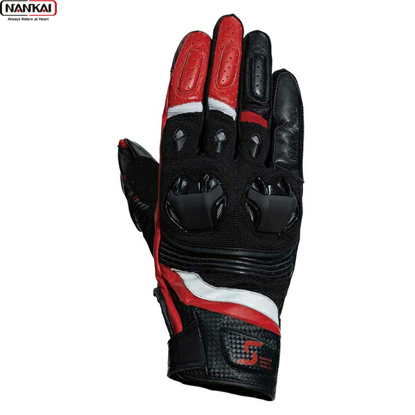 NANKAI(ナンカイ) SDG-7086 デュアルベント グローブ レッド｜二輪用品店 MOTOSTYLE 店