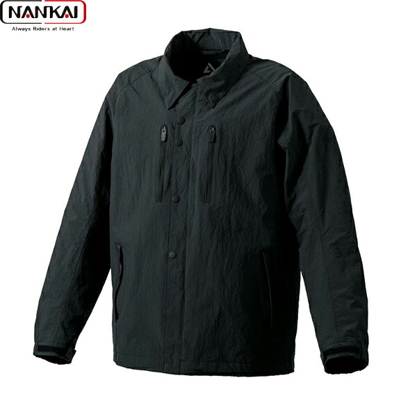 NANKAI(ナンカイ) SDW-4152 コーチジャケット ブラック|二輪用品店 MOTOSTYLE 店